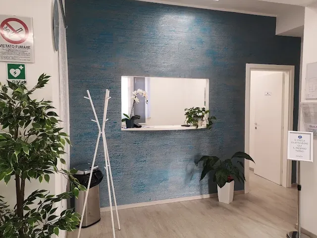 Sala d’attesa dello studio di Piombino
